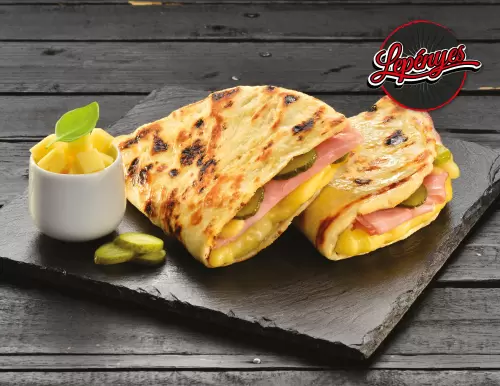 Sonkás-sajtos Lepény