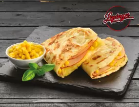 Sült Csirkemell-sonkás Lepény